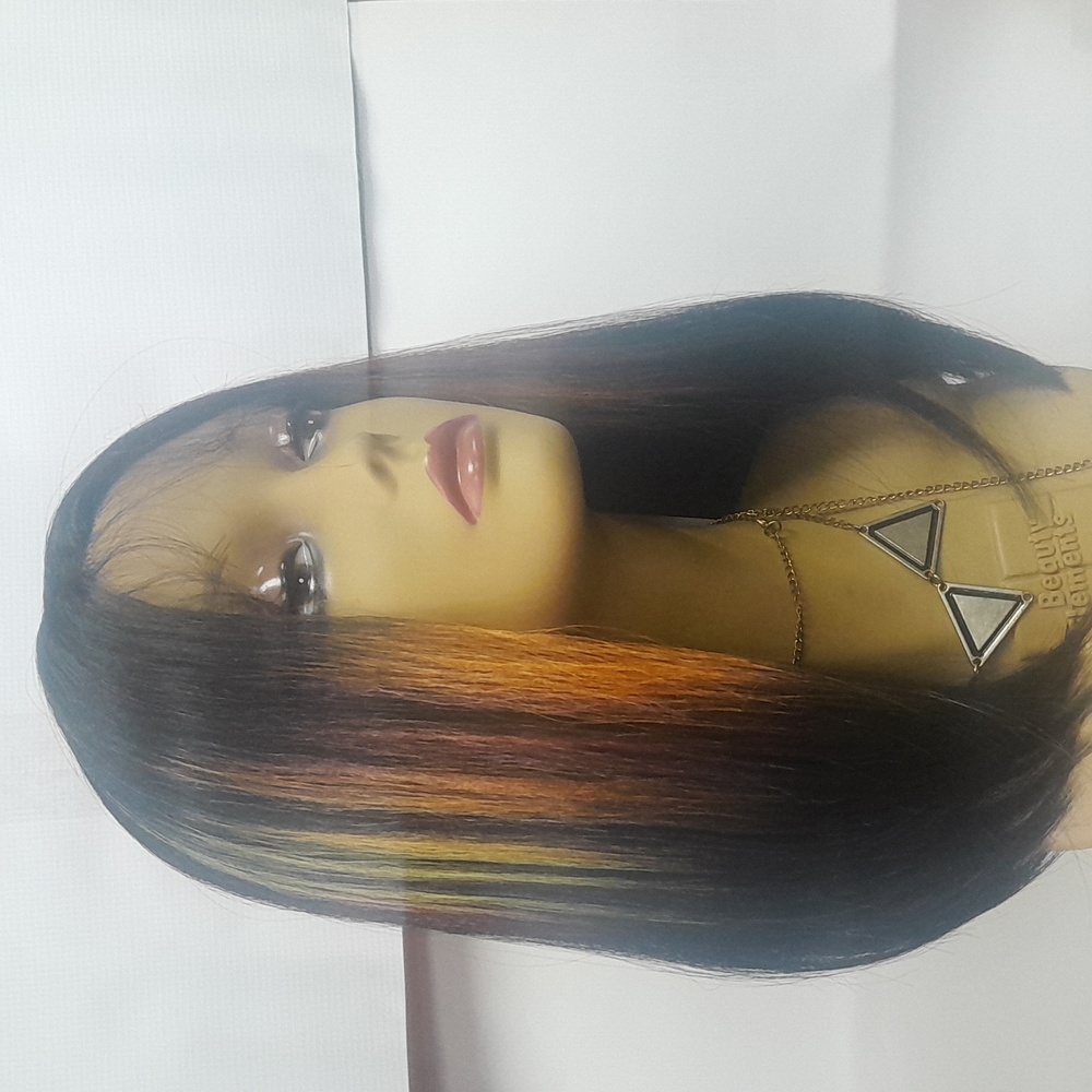High quality human hair (Rainbow)